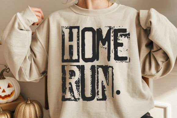 Download Home Run Typography Design - Home run Collection