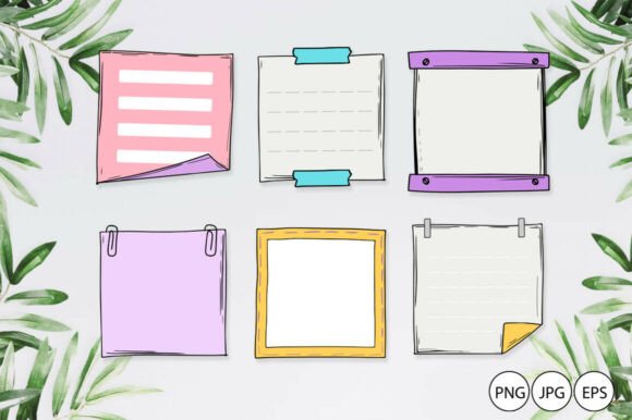 Download Scrapbooking Page Template / Notes - Premium Resources