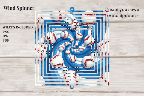 Download Home Run Swirl Wind Spinner - Home run Collection